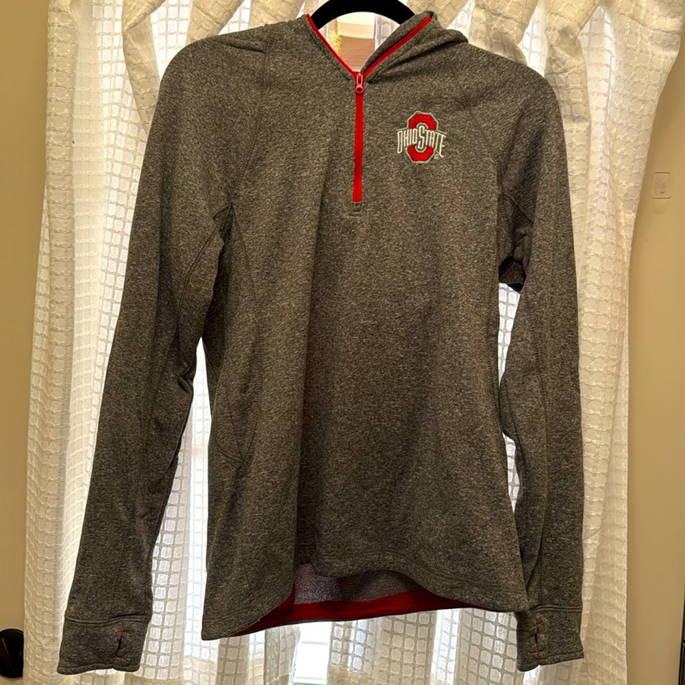 Ohio State University 3/4 Zip Hoodie